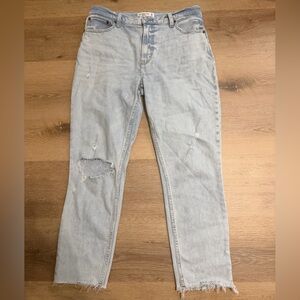 Abercrombie & Fitch  Light Blue Relaxed Jeans